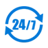 7×24 小时全周期技术服务